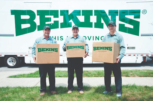 Bekins truck.