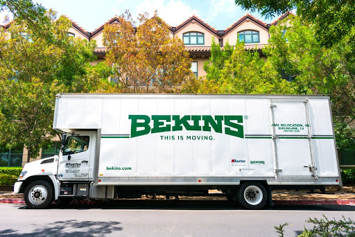 Bekins truck.